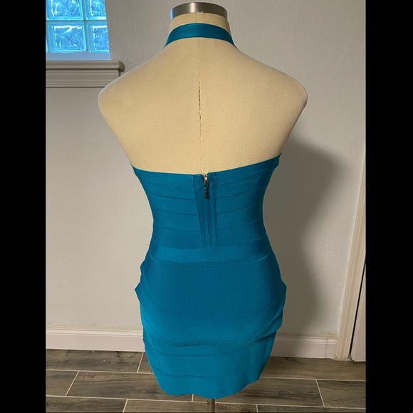 Bodycon knee length dress - Picture 3 of 3